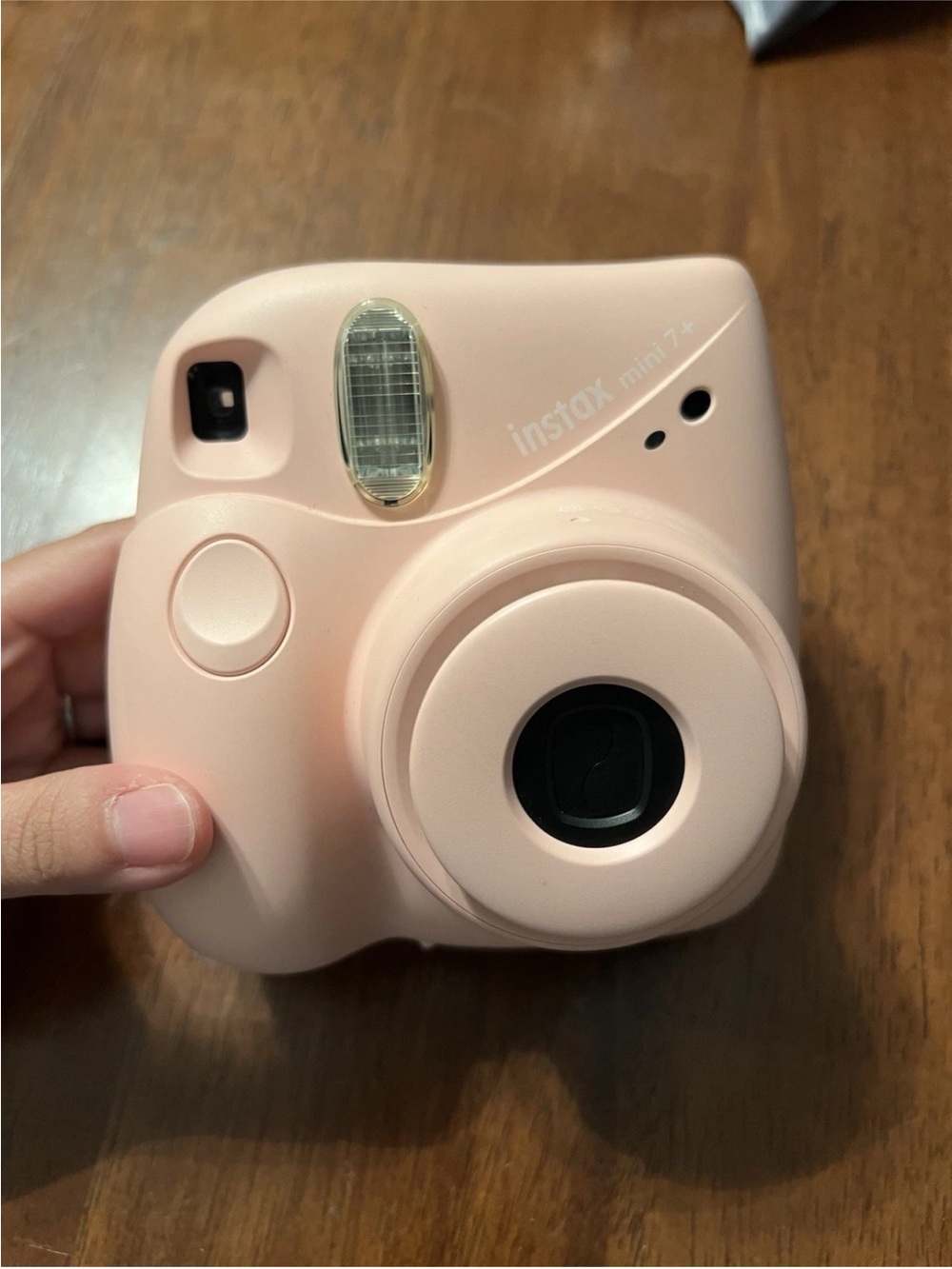Fujifilm Instax Mini 7+ Instant Film Camera - Pink Instax Mini Series